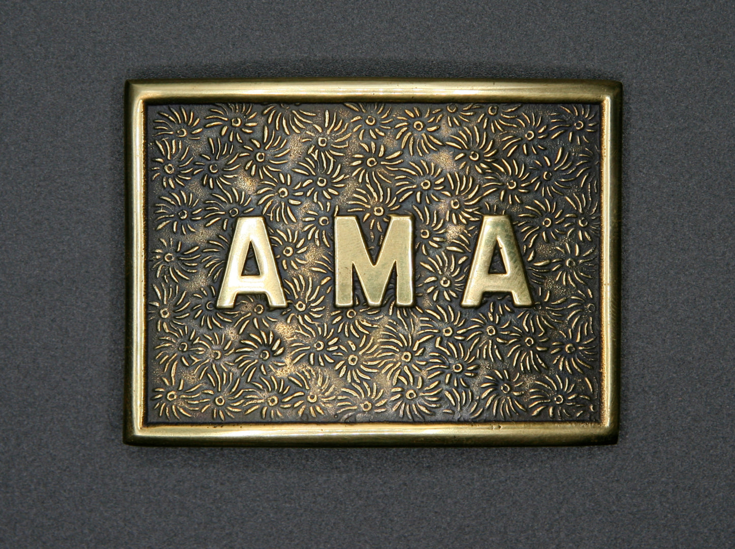 AMA Belt Buckle