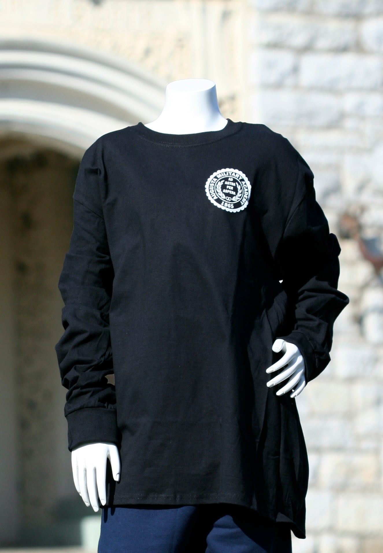 AMA Emblem Long-Sleeve Crew Neck Shirt