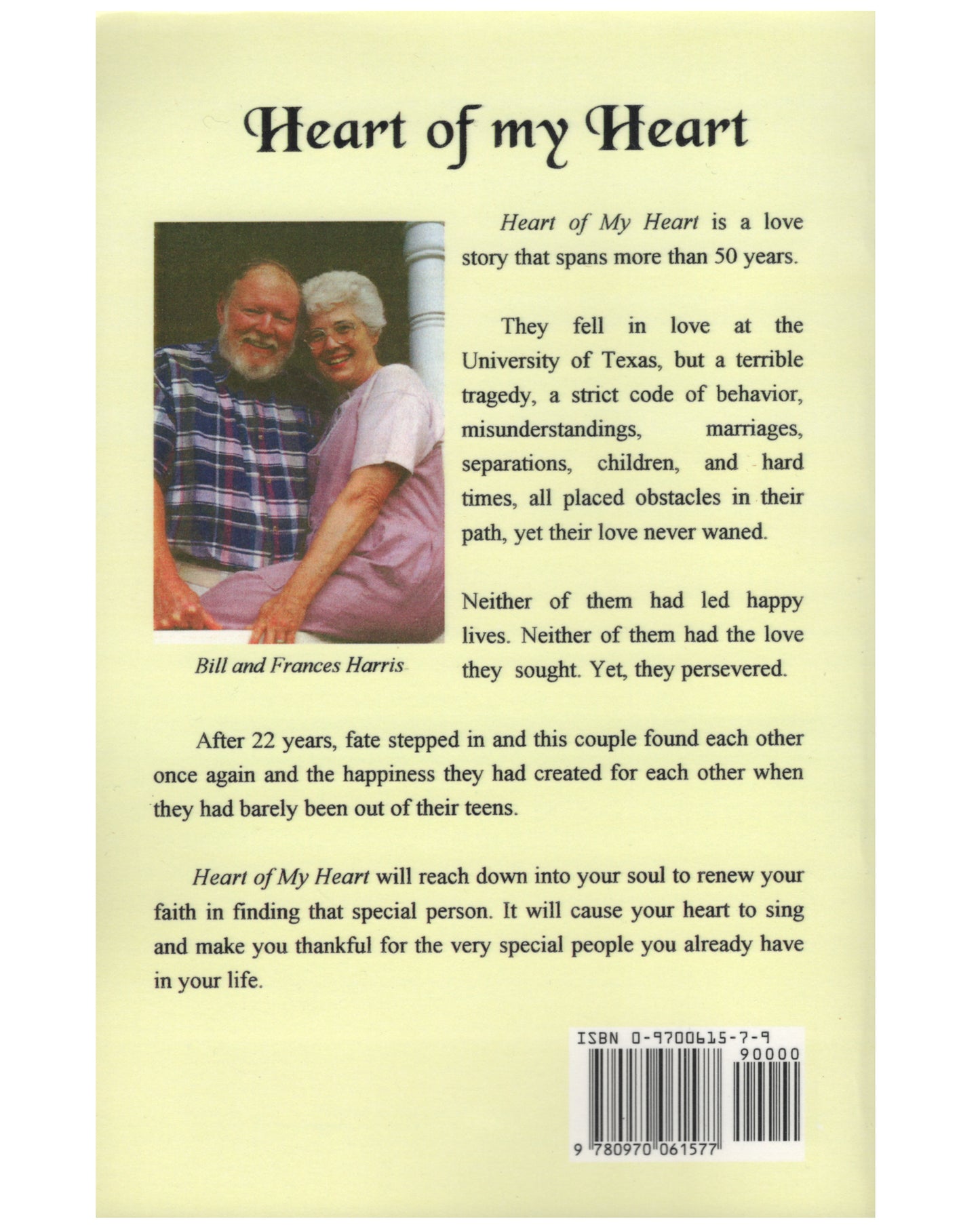 Heart of My Heart by Bill Harris '48