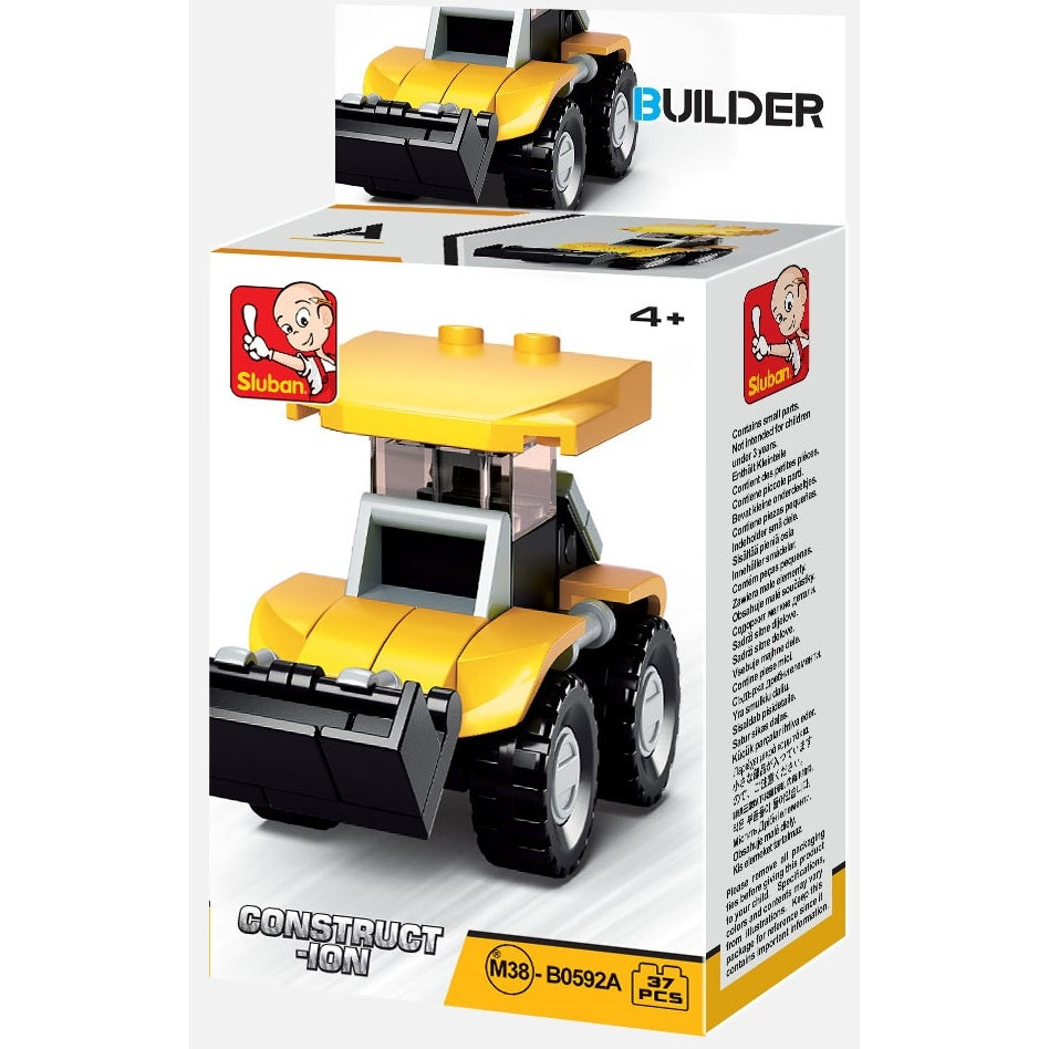 Construction Vehicle Building Brick Kit Set